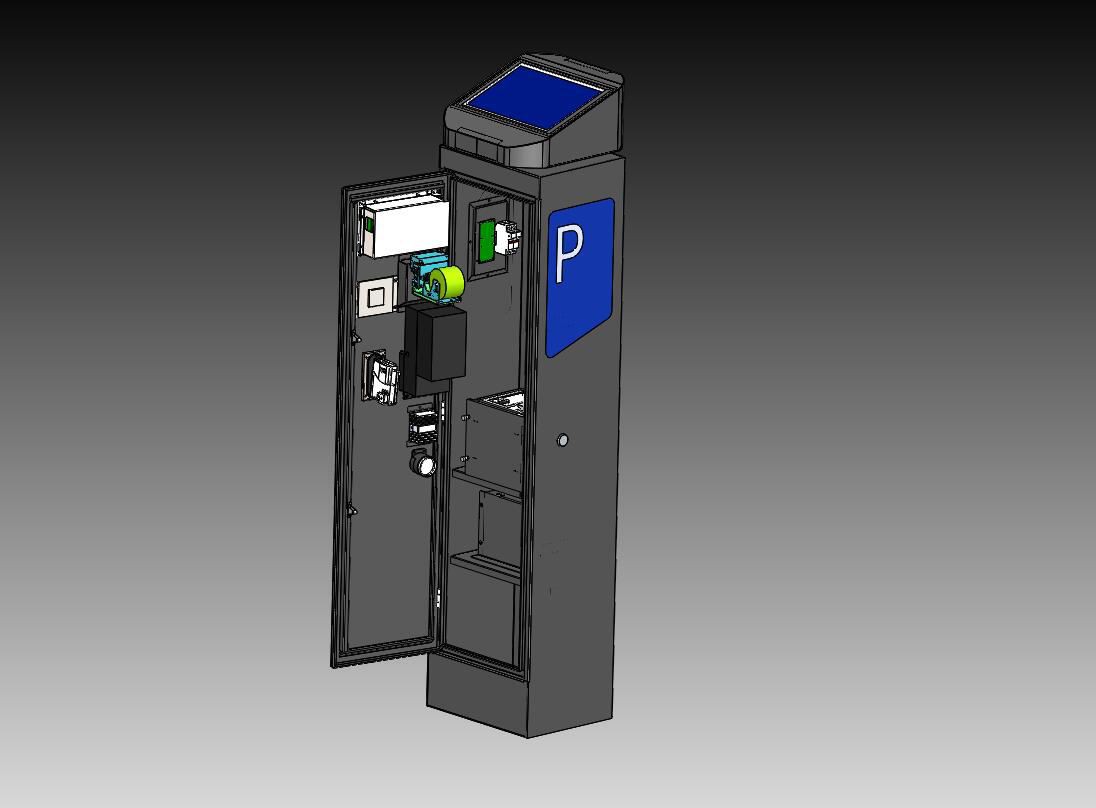 solar parking meter solar parking meter