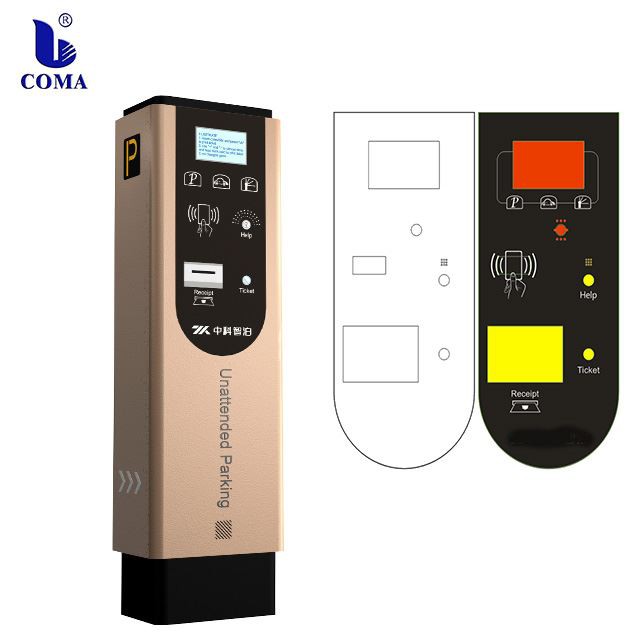 Card dispenser parking system Card dispenser parking system