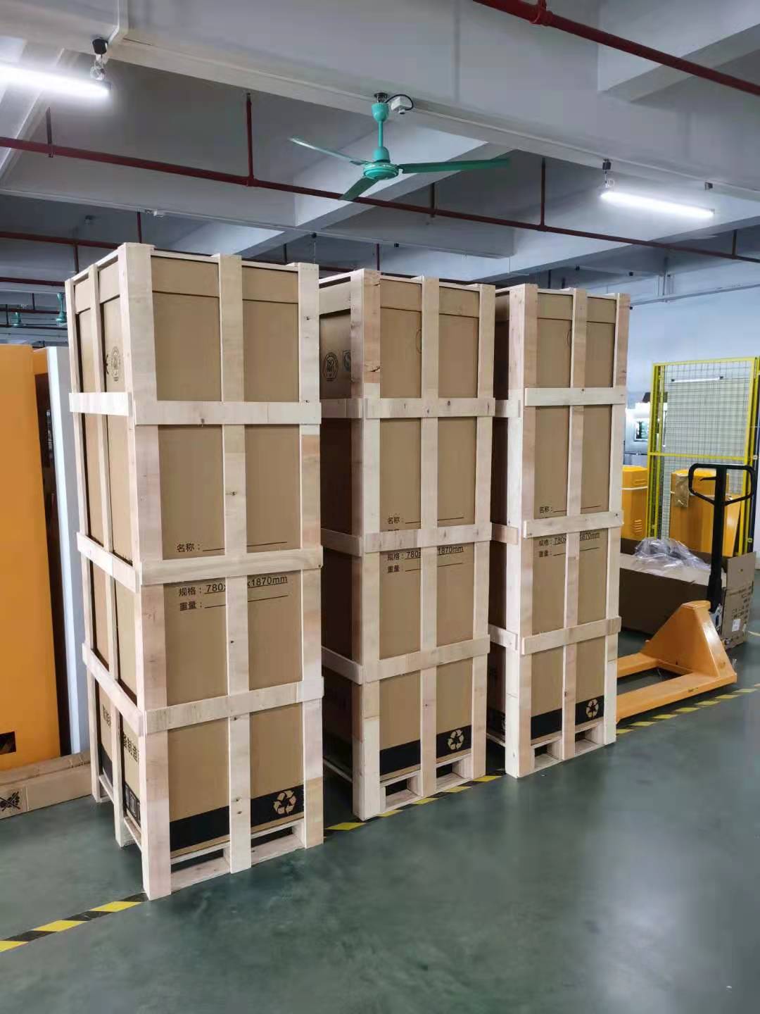 Parking payment machine packing