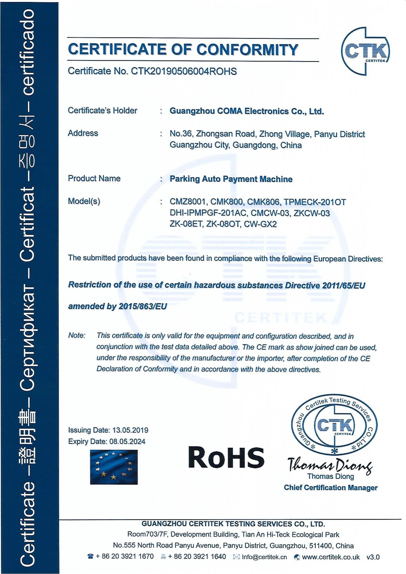 ROHSCE2019051404