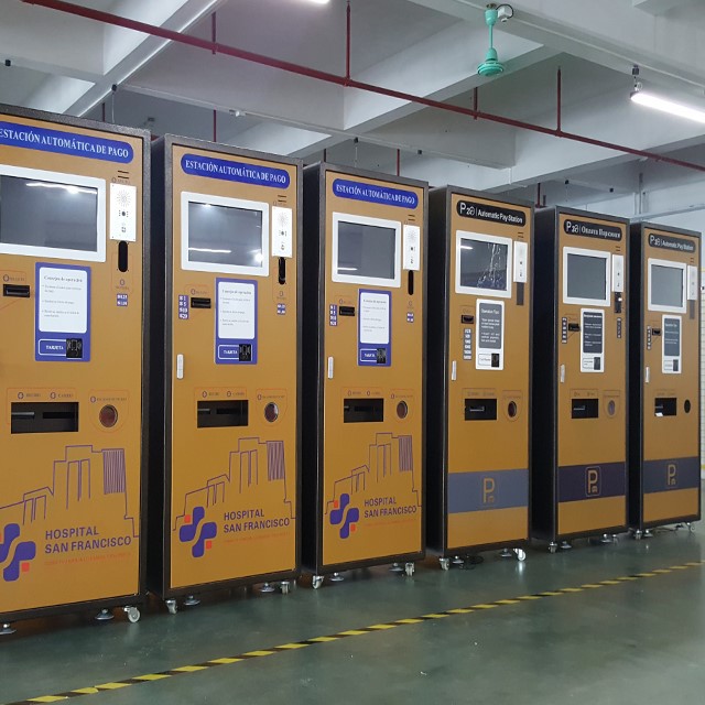Automatic parking pay station