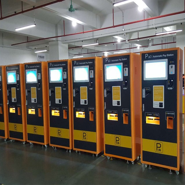 Kenya parking payment machine