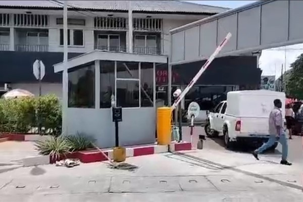 Congo parking system pay at exit