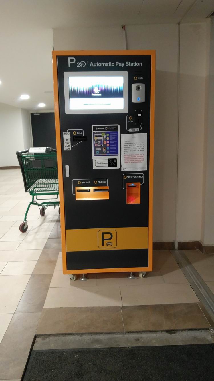 parking payment machine