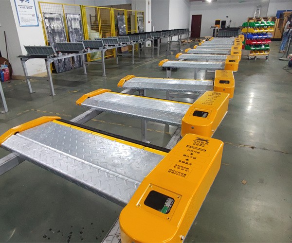 Parking flap lock facotry