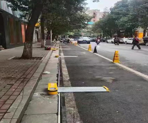 Parking flap lock Jianxi
