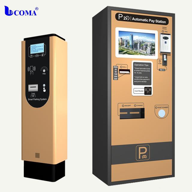 Barcode Ticket Dispenser Auto Payment Parking System