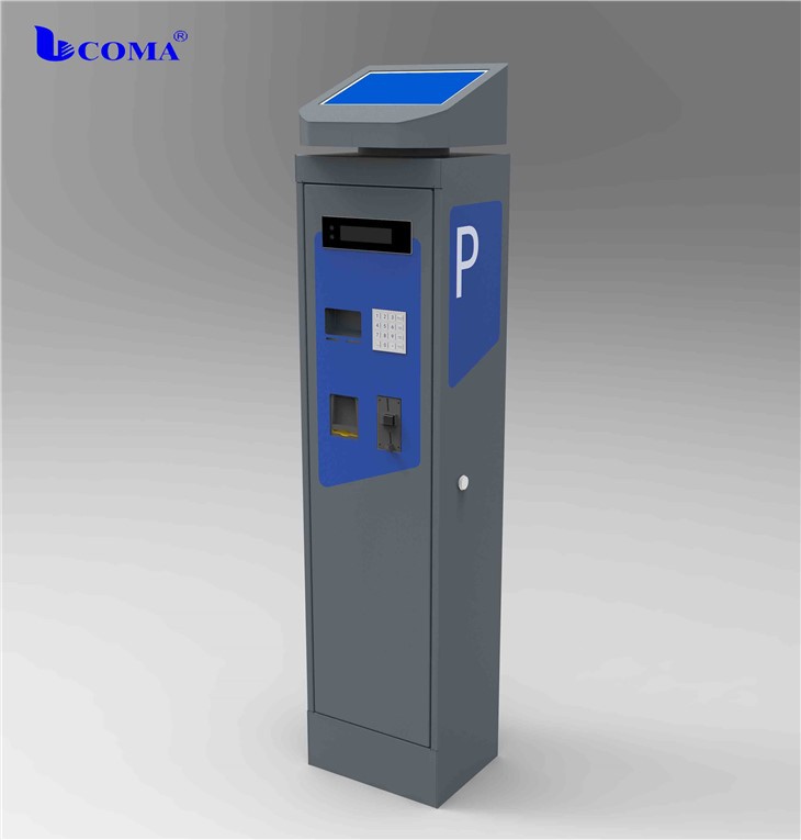 Intelligent parking system solution Full Solar Powered Parking Meter