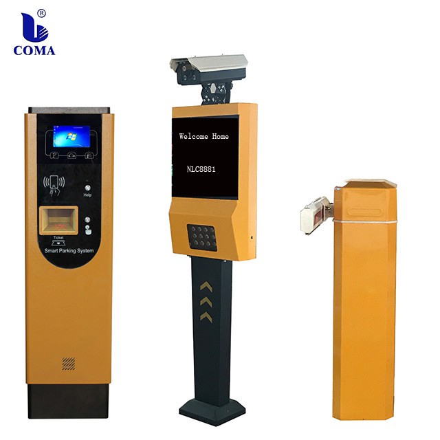 QR Code Ticket Paid Parking System